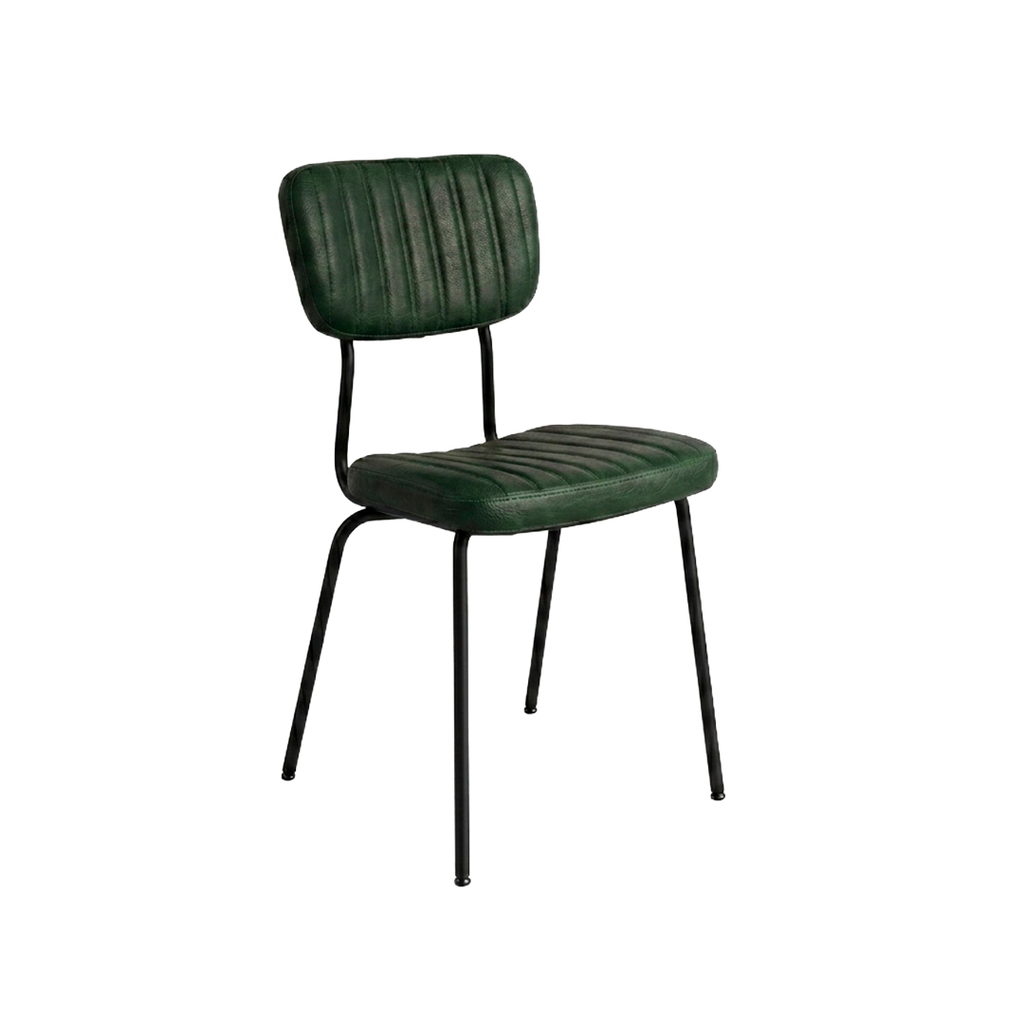SILLA COMEDOR LOREN VERDE (49x56.5x81CM)-UPH