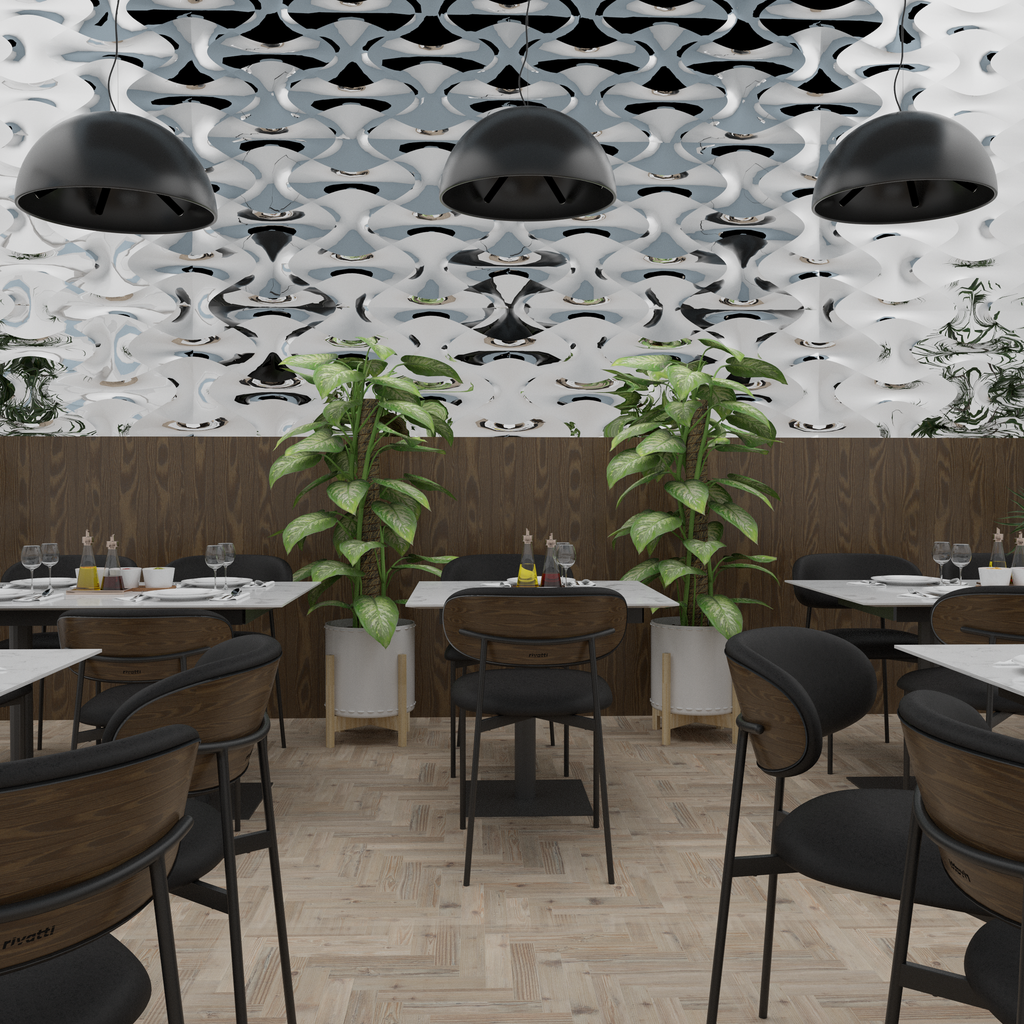 SILLA TORINO COMEDOR NEGRO (54*48*80CM) -UPH