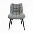 SILLA KALEB GRIS OSCURO TELA IMPERMEABLE(46*62*80CM)-UPH