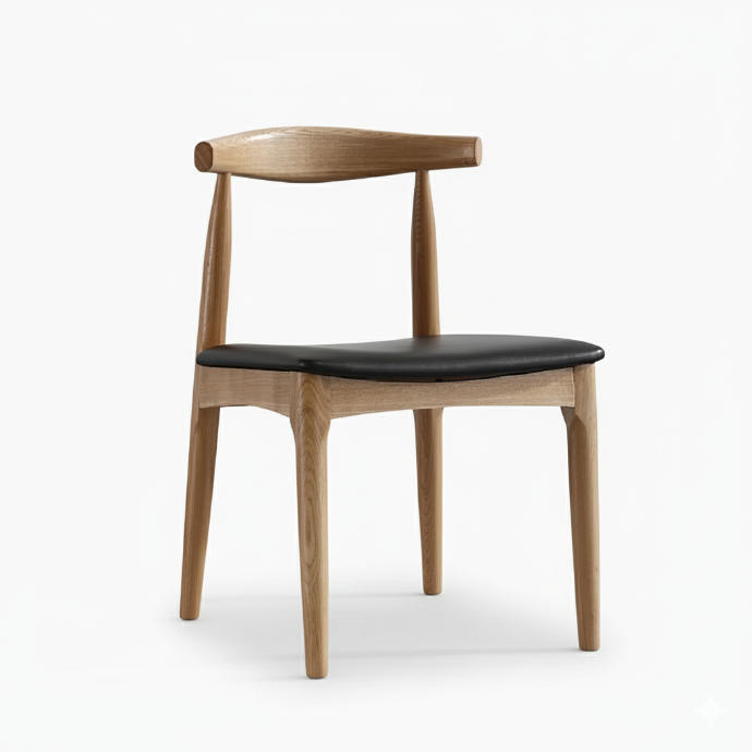SILLA PALERMO DE MADERA ASIENTO COJIN-WW