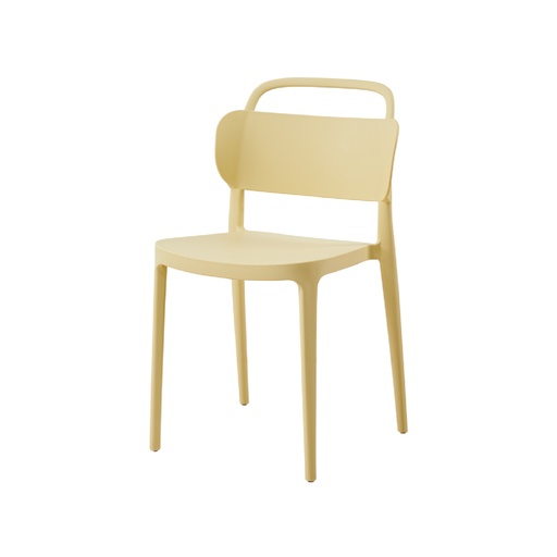 [34981] SILLA DUBLIN COMEDOR - COLOR AMARILLO