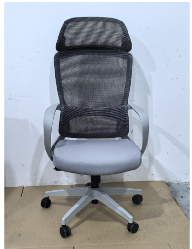 [ARIS1001] SILLA ARIS 6247A-HS (TODA GRIS) CON CABECERA