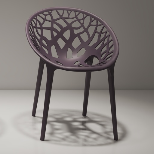 [DEMI004] SILLA DEMI MORADO