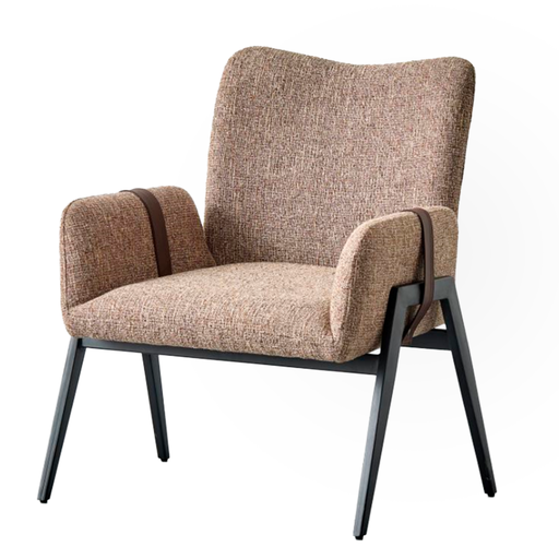 [23067092] SILLÓN PATTY MARRÓN(77x66x87x43CM)