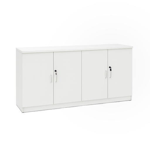 [ODFC27] CREDENZA DE 4 PUERTAS  BLANCO (160x40x80CM)
