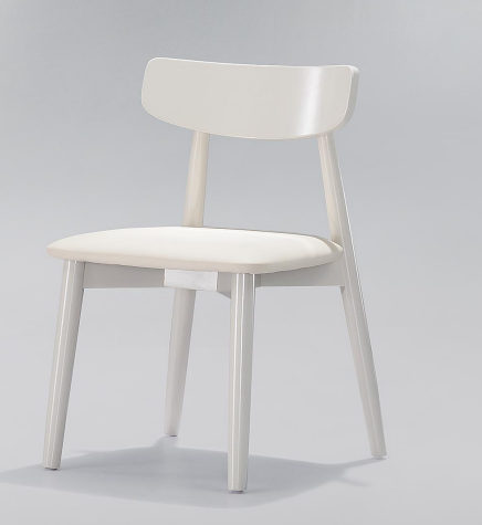 [XY-K027] SILLA ORLIN  TODA BLANCO(80*45*43*46CM)