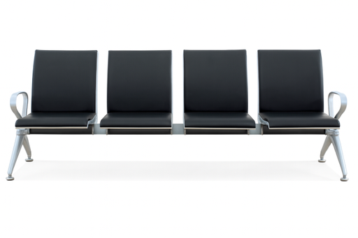 [403F-4] BANCA ESPERA FULL COJIN 4P NEGRO