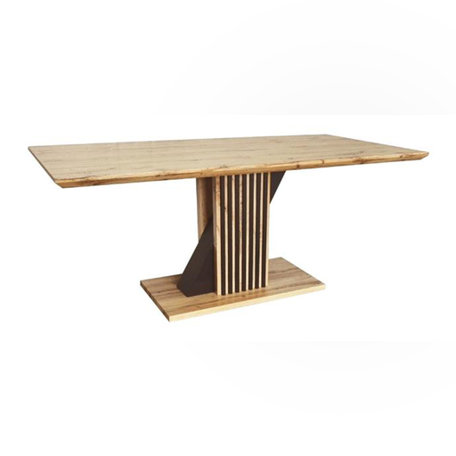 [DT-2419] MESA MORANDI 180X90X75CMS NATURAL Y NEGRO