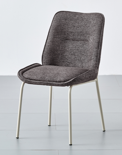 [24063283-C] SILLA COMEDOR OWEN GRIS(50x58x87x49CM)