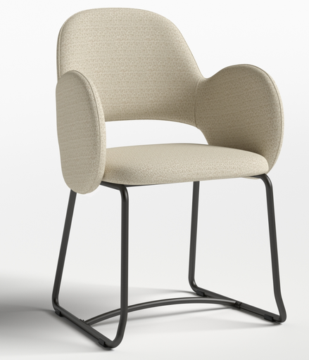 [24062271] SILLA COMEDOR JOY BEIGE(59x59x89x48CM)