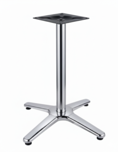 [BM-1030] BASE PARA MESA DE 1 PATA HIERRO 1030 COLOR PLATA(62*62CM)