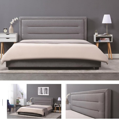 [CMM-14] CAMA YOLI KING GRIS (193CM*203CM)