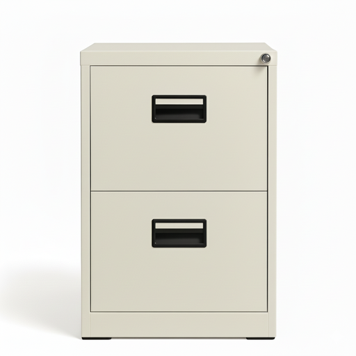 [10171] ARCHIVO METALICO DE 02-GAVETAS BEIGE (18*24.5*29)(2drawers)